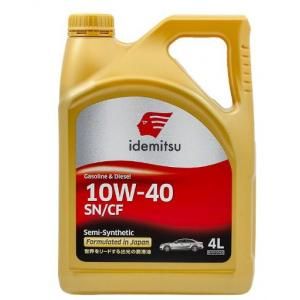 Масло моторное (IDEMITSU S-S SN/CF 10W40 ) 4L