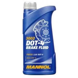 Жидкость тормозная DOT-4 (1л) <MANNOL>