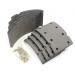 Накладки тормозные передние Хино 500 (на ось) GH8 R22.5 <HENGTONG BRAKE>